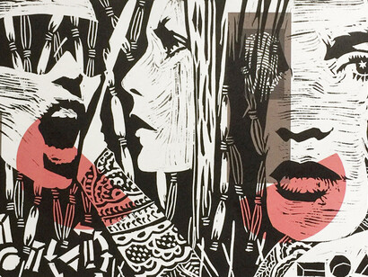 Danielle Siegelbaum, Shouting, 2013. Courtesy of The Untitled Space