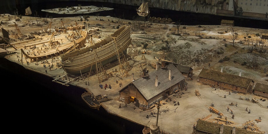 The Stockholm Shipyard. Courtesy of The Vasa Museum