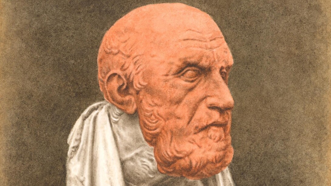 Milan Jespers, Buste of a writer (détail), 2024. Avec la courtoisie de Huberty & Breyne Gallery