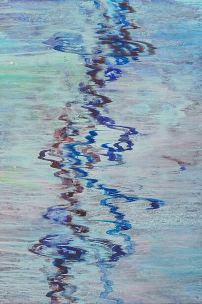 Bernd Zimmer, Schwimmendes licht II, 2015. Courtesy of Upsilon Gallery 