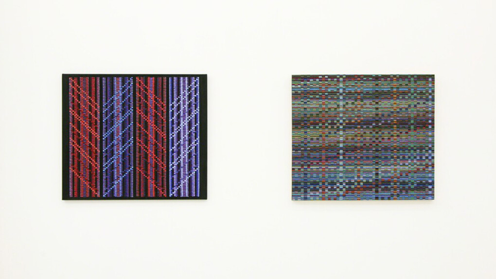 Systemic Pattern Painting. Courtesy of David Richard Gallery