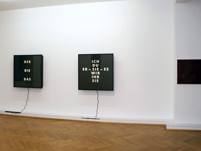 Visual semiotics. Courtesy of Bernhard Knaus Fine Art