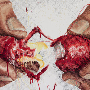 Marilyn Minter, 100 Food Porn #9, 1989-1990. Courtesy of Brooklyn Museum