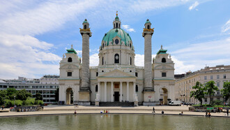 Die Wiener Karlskirche