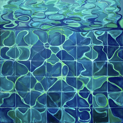 Ethan Gill
Caustic Network, 2019
Oil on canvas
60 x 60 in (152.4 x 152.4 cm)
EG10716
Credit: Courtesy of the artist and Luis De Jesus Los
Angeles.