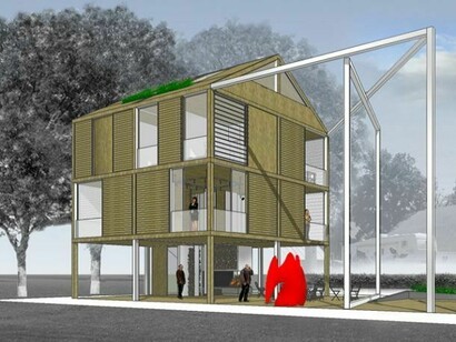 Prattsville Art Center rendering