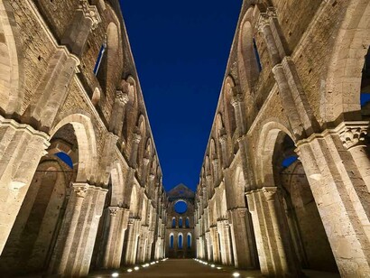 L'Abbazia di San Galgano, interni