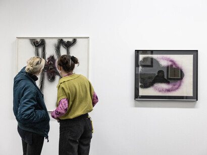 Carol Rama, A rebel of modernity, exhibition view. Courtesy of Kunstmuseum Bern