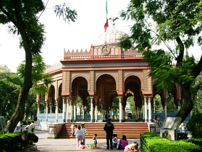 Santa María la Ribera. México D.F.Kiosco morisco