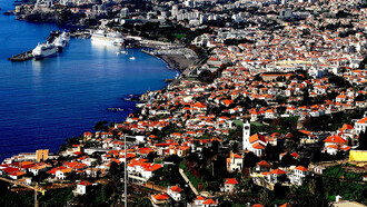 Madeira. Vista de Funchal