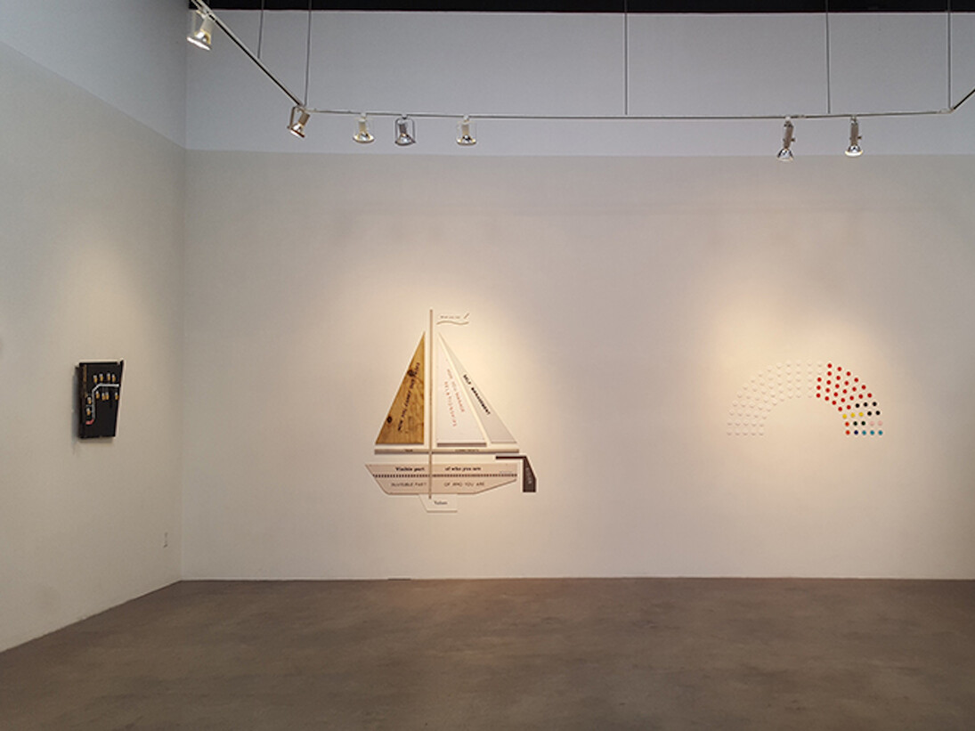 Greg Colson, Exhibition view. Courtesy of Craig Krull Gallery