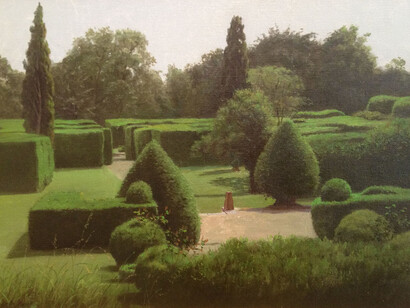 Carl Laubin, The Orangery Garden, Ammerdown