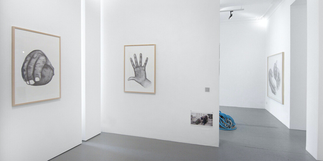 Simon Pfeffel, Exhibition view. Courtesy of galerie burster
