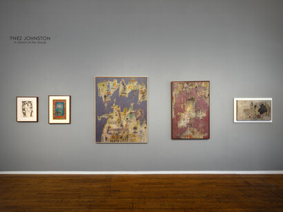 Ynez Johnston, In search of the oracle, exhibition view. Courtesy of Louis Stern Fine Arts