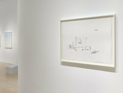 Installation view, Massinissa Selmani. A fault in the mirage, 2024. Photo credit: Arturo Sanchez. Courtesy of Jane Lombard Gallery