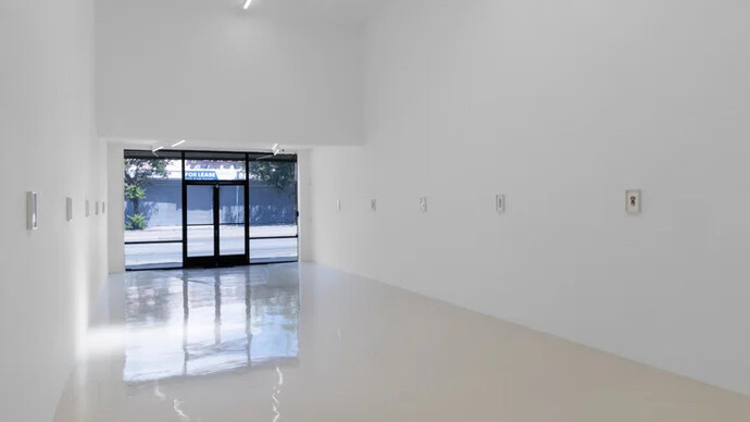 Joe Brainard, Matchbook miniatures, exhibition view. Courtesy of Chris Sharp Gallery