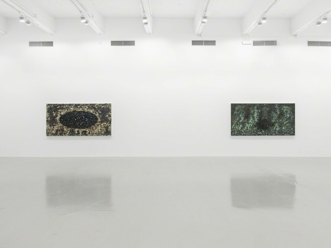 Jack Whitten, Exhibition view. Courtesy of Hauser & Wirth