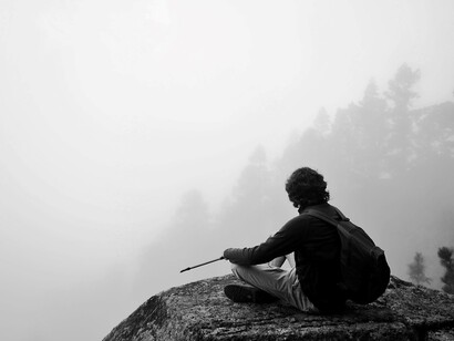 Disfrutando del silencio en la naturaleza