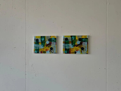 John Cronin, Fictional fictions, exhibition view. Courtesy of Green On Red Gallery