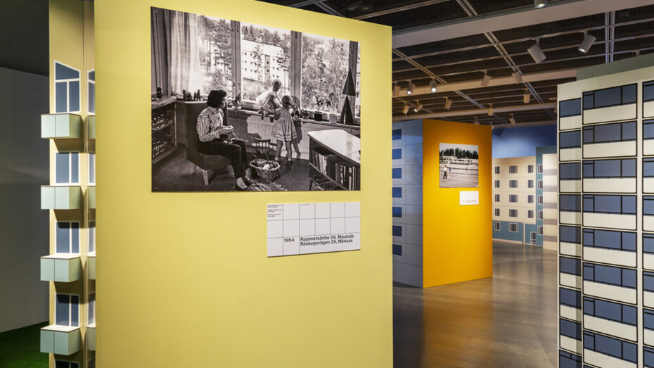 The unknown suburb, exhibition view. Courtesy of Helsinki City Museum