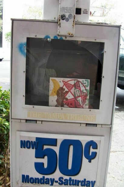 The Tampa Tribune Street Art