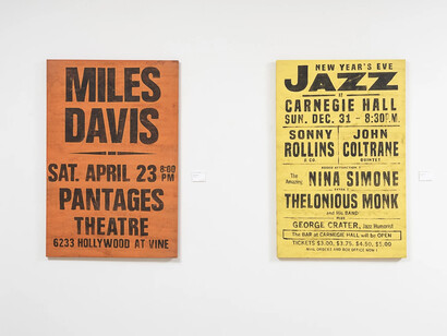 Robert Thomas, It’s only rock and roll, exhibition view. Courtesy of Casterline/Goodman Gallery