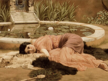 «Dolce far niente» (1904), John William Godward 