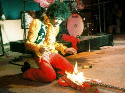 JImi Hendrix in 'Monterey Pop' di D. A. Pennebaker