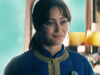 Ella Purnell as Lucy MacLean from the series of Fallout