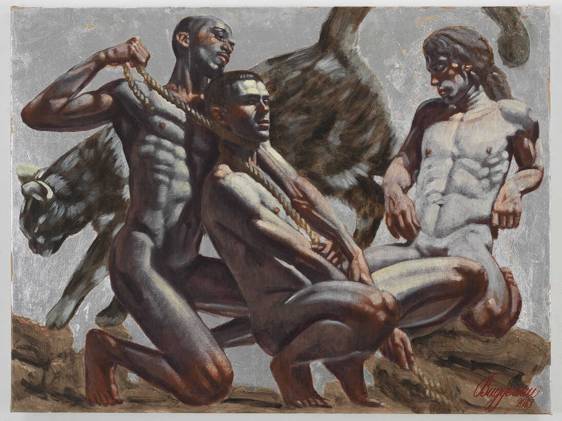 Copyright Mark Beard, "[Buggereau (b. 1956)] Untitled #1," 2014, oil on canvas, Courtesy of ClampArt, New York City