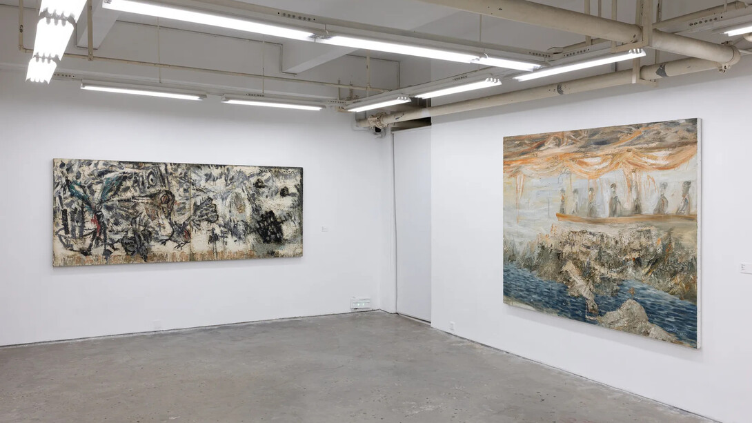 Xie Bei, Let it happen, exhibition view. Courtesy of A Thousand Plateaus Art Space