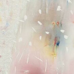 Elegy for whatever (vanilla tactics), 2016, Oil on linen, 82 x 53 inches  208.3 x 134.6 cm. Courtesy of Marianne Boesky Gallery