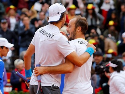 La pareja de dobles alemana