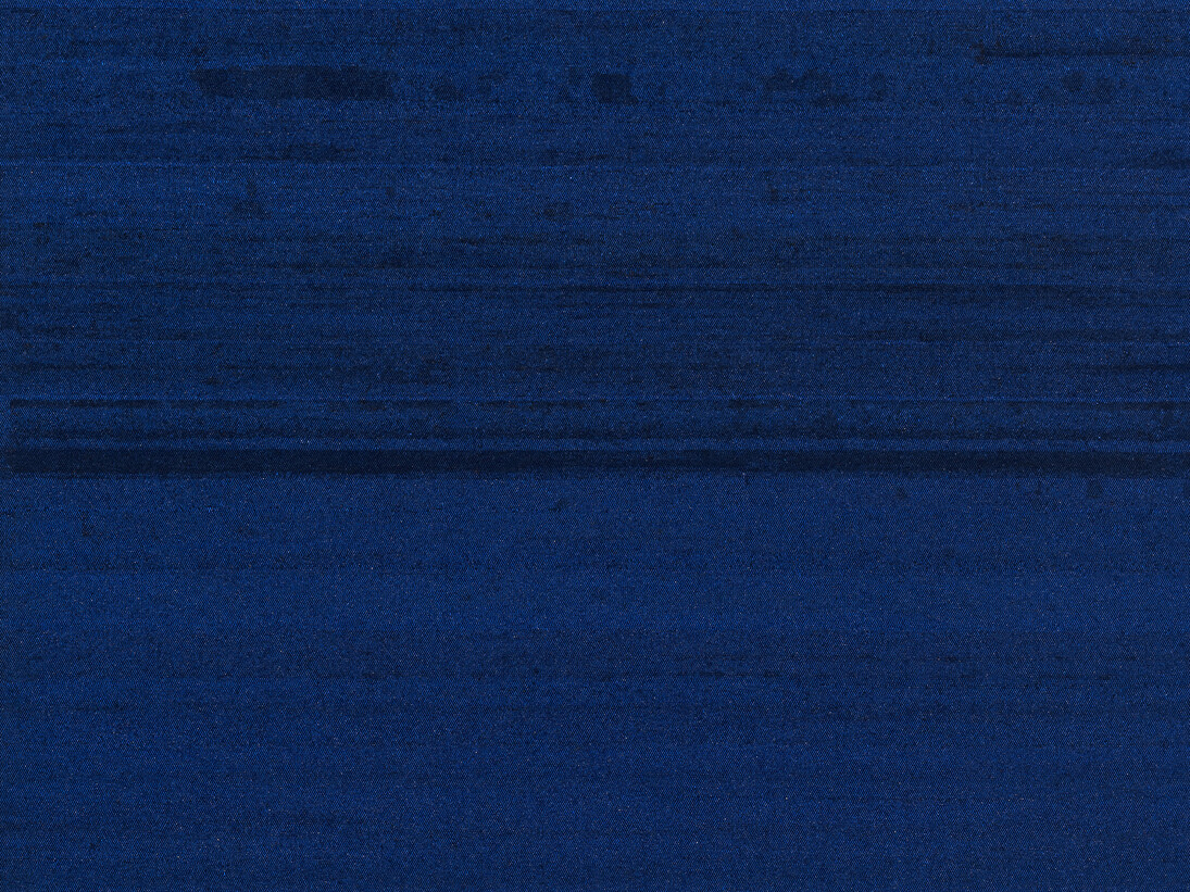 Liza Lou, Marine Solid 11-14 (detail), 2014, Woven glass beads, 117 x 117 cm, 46.06 x 46.06 in, Courtesy Galerie Thaddaeus Ropac, Paris/Salzburg, Photo: Charles Duprat, Courtesy Galerie Thaddaeus Ropac, Paris/salzburg