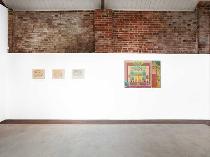 Various artists, Flora’s cloak, exhibition view. Courtesy of Huxley-Parlour Gallery