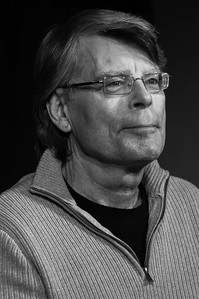 Stephen King. Tout au long de sa carrière, il écrit et publie plus de soixante romans © VPA_AKM-GSI