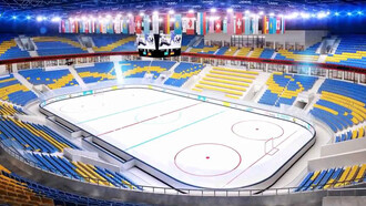 Lo stadio di Almaty, in Kazakistan