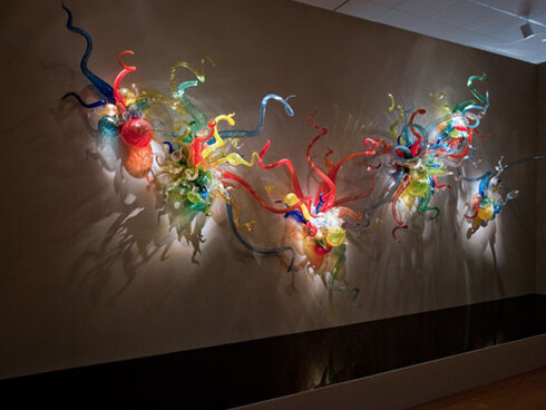 Dale Chihuly Glass. Courtesy of Oklahoma City Museum of Art