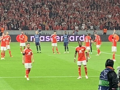 UEFA Champions League: FC Union Berlin vs Sporting Braga all' Olympiastadion, Berlino, Germania