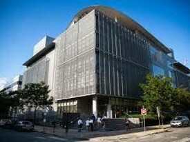 MIT Media Lab di giorno, istituto di ricerca di Boston, Massachusetts, USA