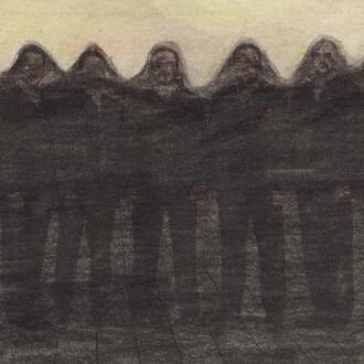 Leopold Strobl, Untitled (detail), 2022. Courtesy of Ricco Maresca Gallery