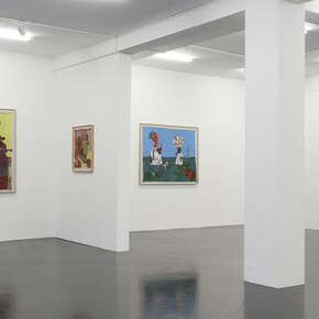 Teresa Kutala Firmino, Tomorrow, I become a woman, exhibition view. Courtesy of Galerie Nagel Draxler