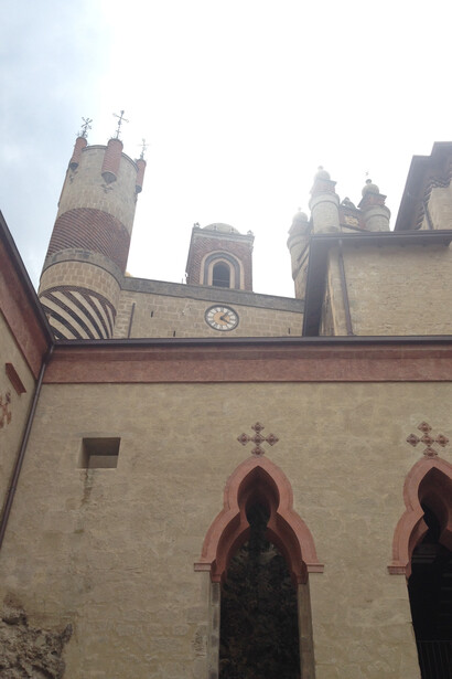 L'esterno della Rocchetta con la torretta