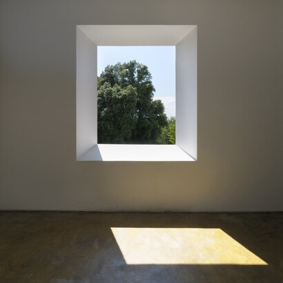 Robert Irwin, *Varese Portal Room* 1973. Foto di A. Zambianchi, Simply.it, Milano  