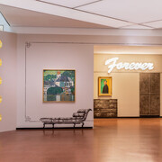 Klimt ⇄ Warhol, exhibition view. Courtesy of Heidi Horten Collection 