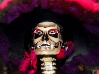 Calavera para conmemorar el Día de Muertos