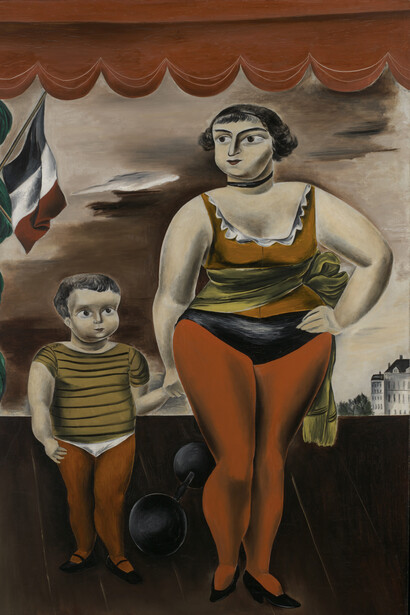 Yasuo Kuniyoshi, Strong woman and child, 
1925. Courtesy of SAAM