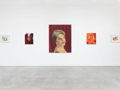 Various artists, Summerlove sensation, exhibition view. Courtesy of Galerie Perrotin