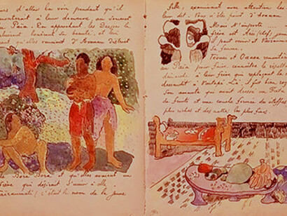 Paul Gauguin, Carnet de voyage