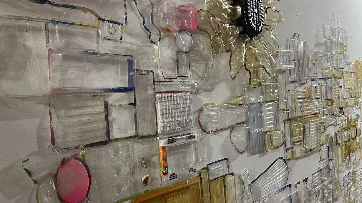 Vernita Nemec, The shape of Things Here & Gone variable (detail), 2024. Courtesy of the artist and Carter Burden Gallery